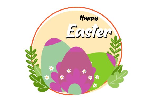 Enhance Easter Greetings with Floral Banners