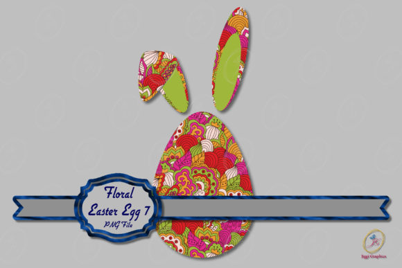 Enhance Your Products with Floral Easter Egg Design