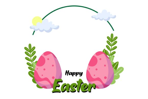 Exploring Easter Day Frame Banner Floral: A Versatile and Charming Decor Option