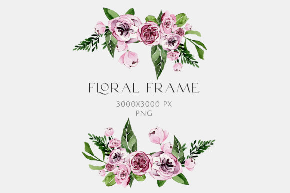 Watercolor Beautiful Floral Bouquet: A Versatile Design Element for Modern Creators